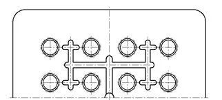 模具設計按平衡式排位